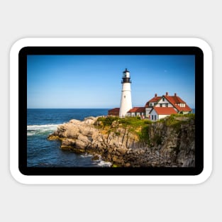 Portland Lighthouse x Nature Photography Sticker